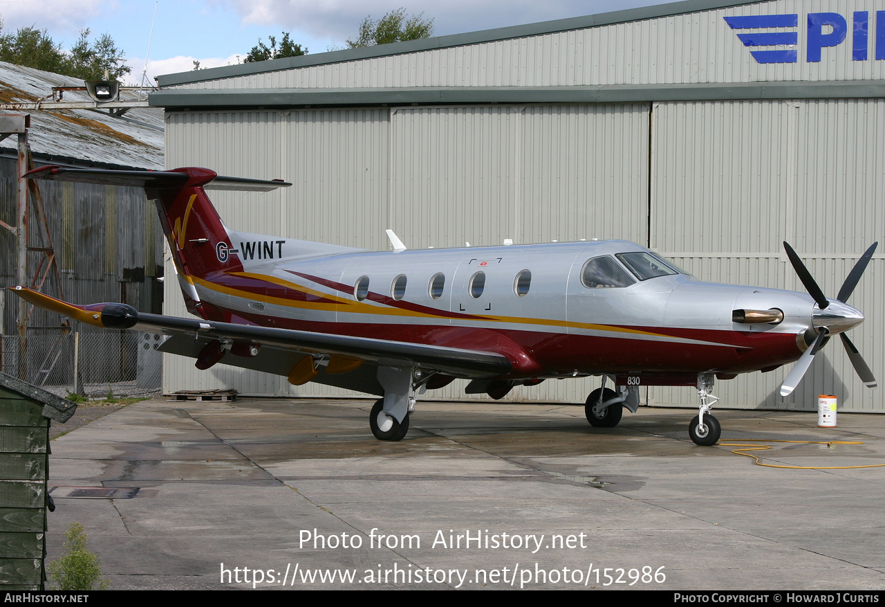 Aircraft Photo of G-WINT | Pilatus PC-12/47 | AirHistory.net #152986