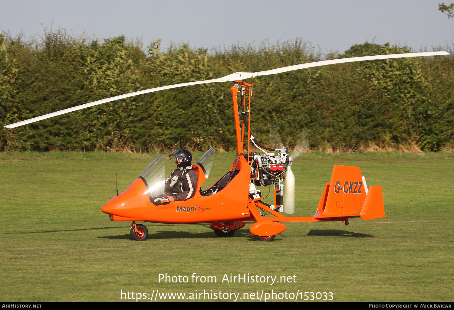 Aircraft Photo of G-CKZZ | Magni Gyro M-16C Tandem Trainer. | AirHistory.net #153033