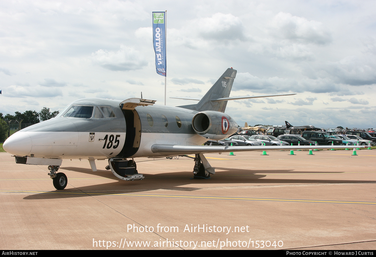 Aircraft Photo of 185 | Dassault Falcon 10MER | France - Navy | AirHistory.net #153040