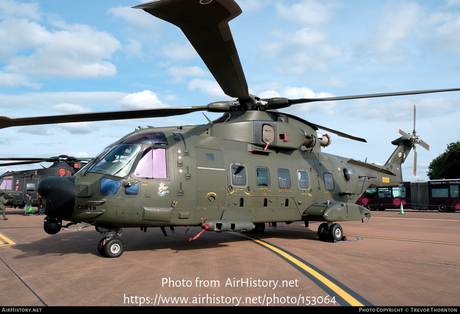 Aircraft Photo of M-519 | AgustaWestland EH101-512 Merlin Joint Supporter | Denmark - Air Force | AirHistory.net #153064