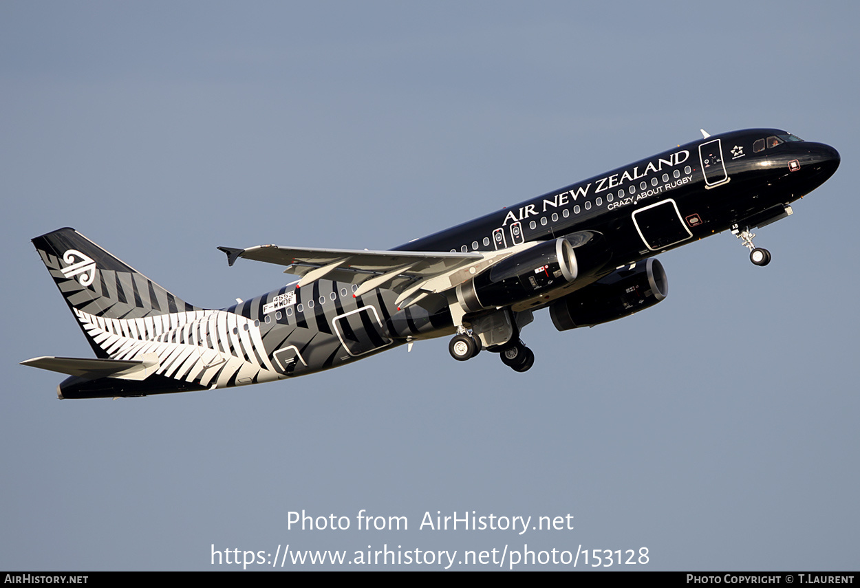 Aircraft Photo of F-WWDF | Airbus A320-232 | Air New Zealand | AirHistory.net #153128