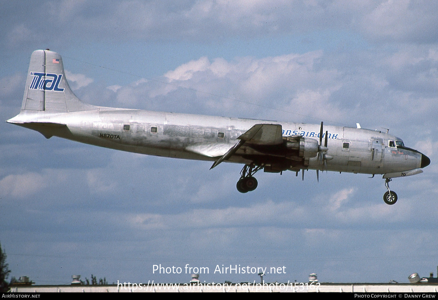 Aircraft Photo of N870TA | Douglas DC-6A | Trans-Air-Link - TAL | AirHistory.net #153162