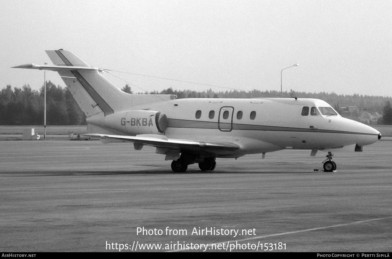 Aircraft Photo of G-BKBA | Hawker Siddeley HS-125-F403B | AirHistory.net #153181