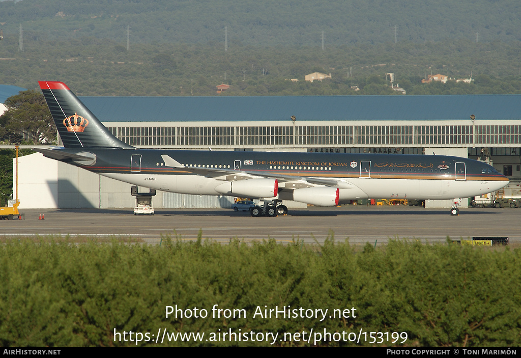 Aircraft Photo of JY-ABH | Airbus A340-211 | Hashemite Kingdom of Jordan | AirHistory.net #153199