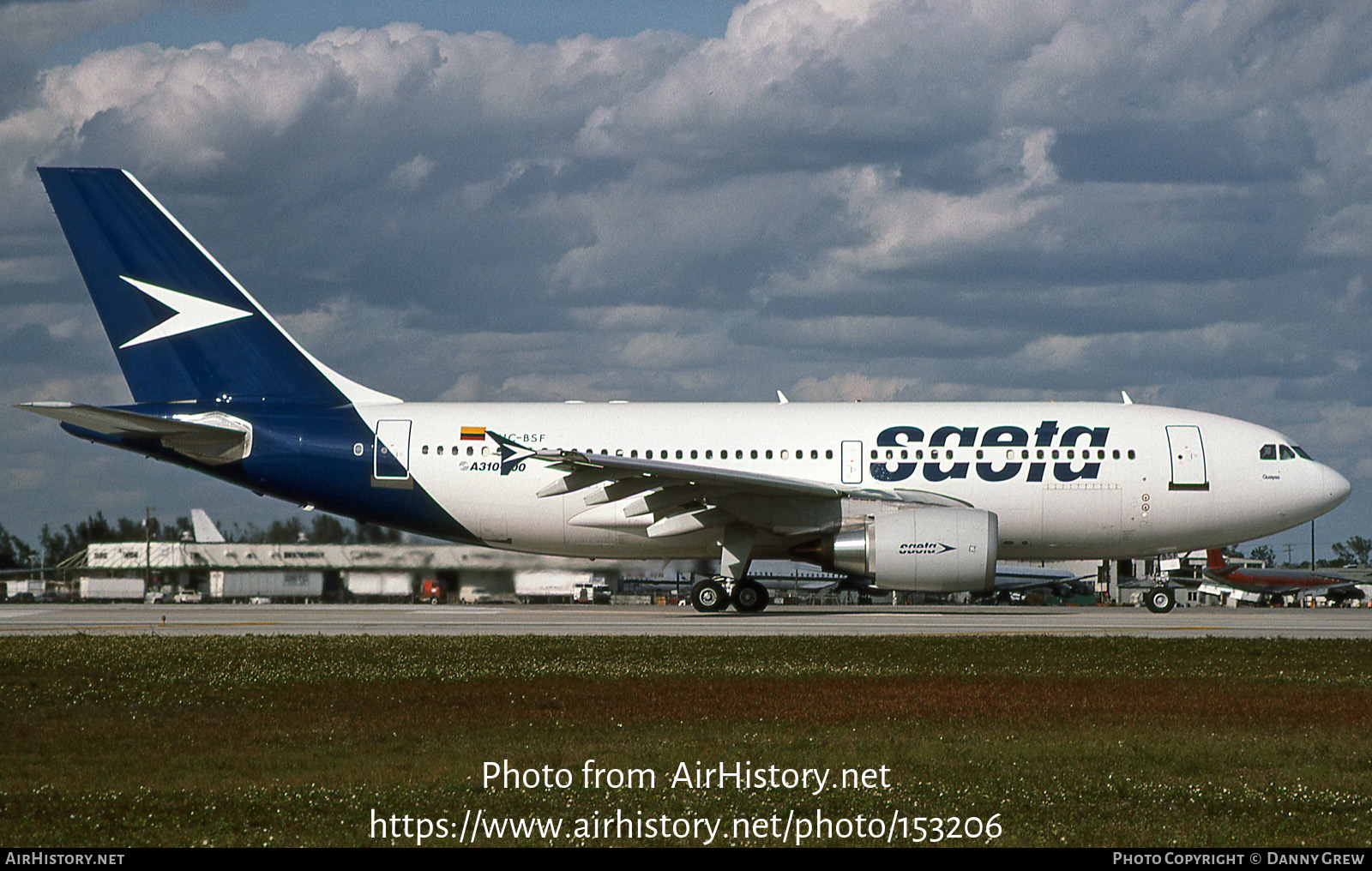 Aircraft Photo of HC-BSF | Airbus A310-304 | SAETA | AirHistory.net #153206