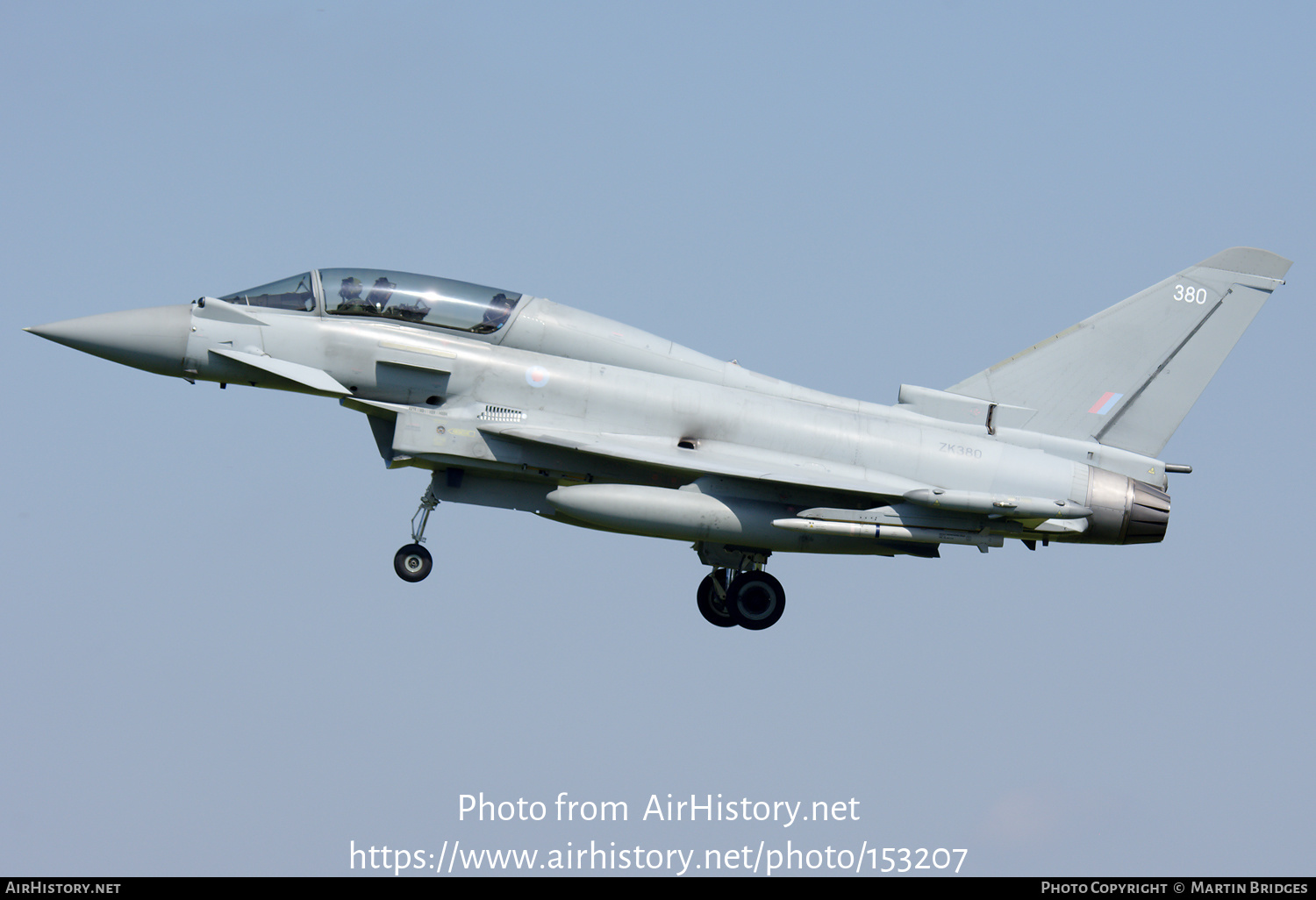 Aircraft Photo of ZK380 | Eurofighter EF-2000 Typhoon T3 | UK - Air Force | AirHistory.net #153207