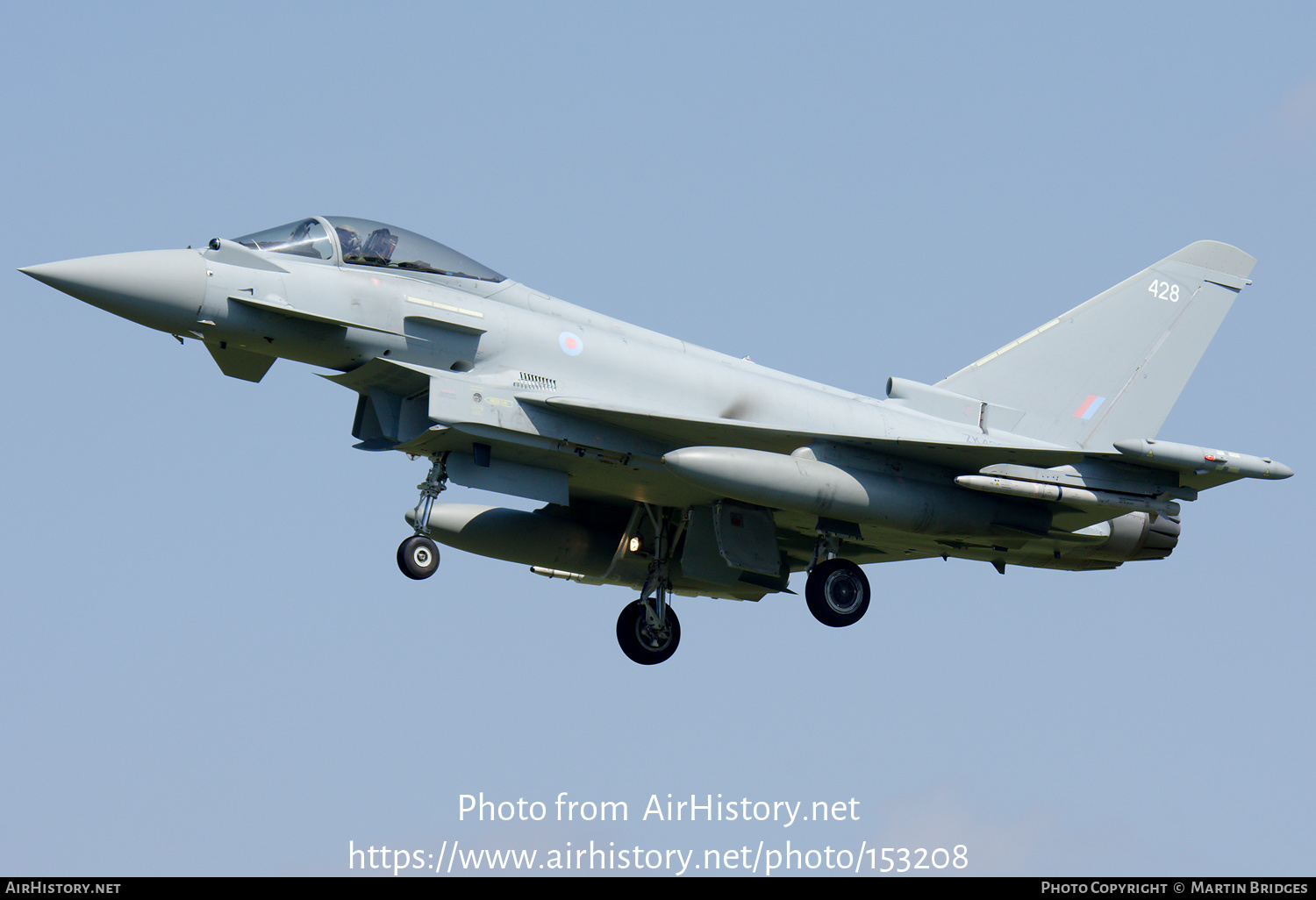 Aircraft Photo of ZK428 | Eurofighter EF-2000 Typhoon FGR4 | UK - Air Force | AirHistory.net #153208