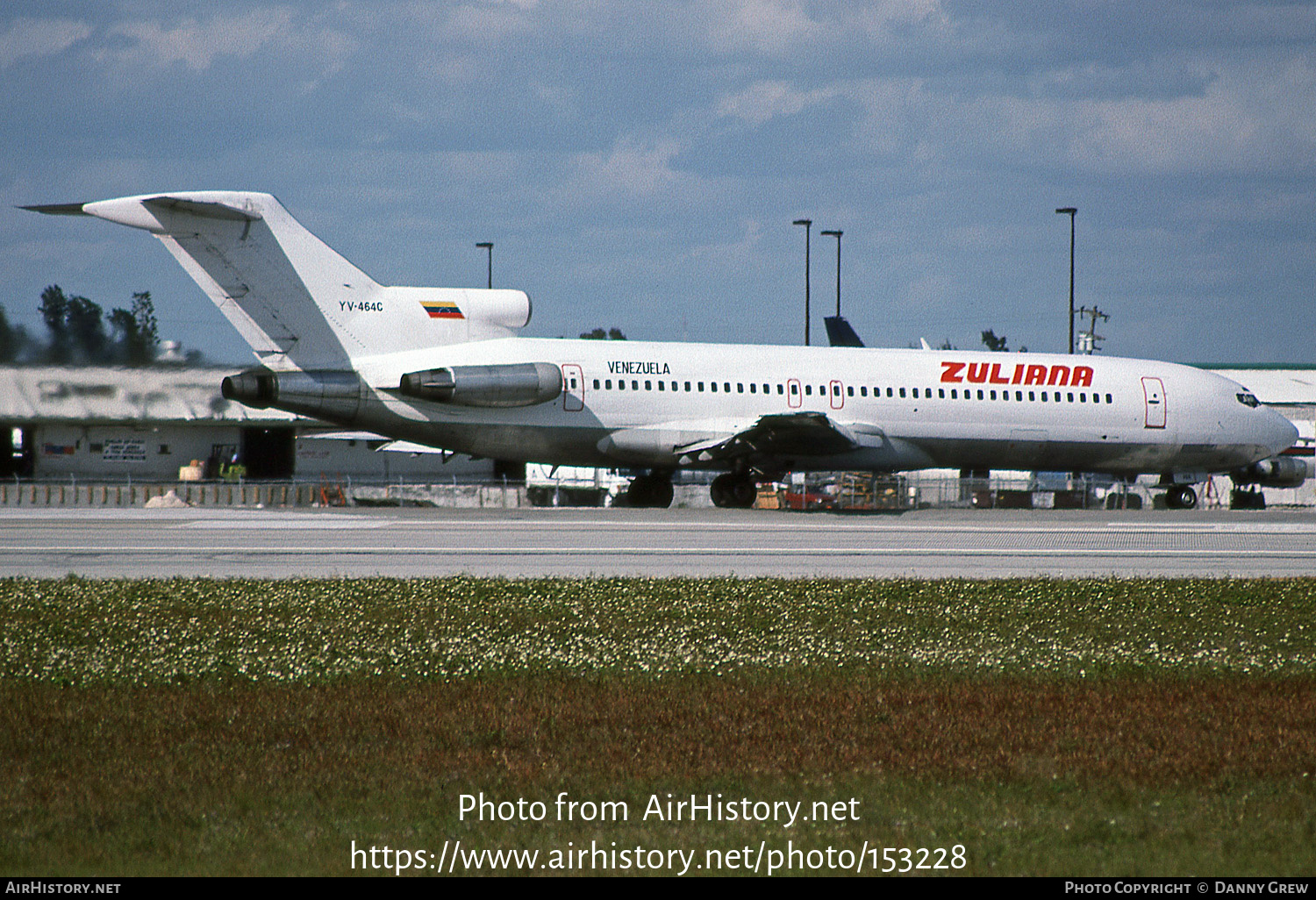 Aircraft Photo of YV-464C | Boeing 727-227 | Zuliana de Aviación | AirHistory.net #153228