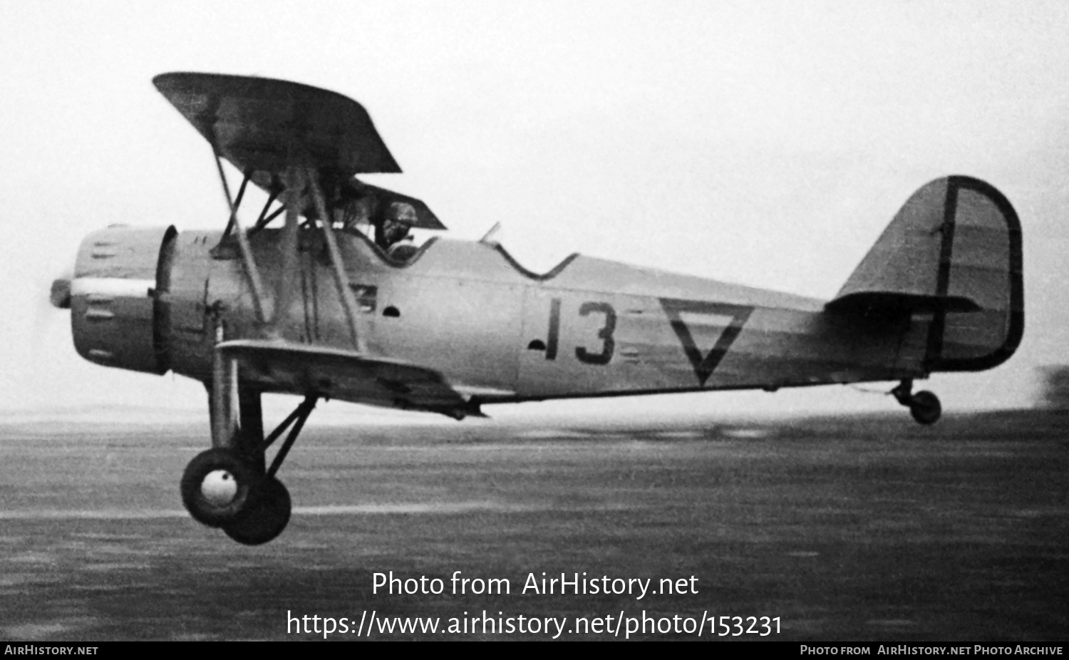 Aircraft Photo of 13 | Koolhoven F.K.51 | Netherlands - Air Force | AirHistory.net #153231