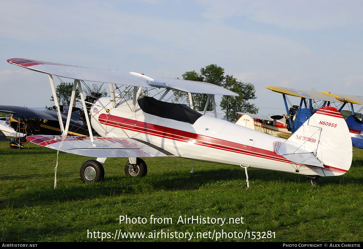 Aircraft Photo of N60955 | Stearman N2S-3 Kaydet (B75N1) | AirHistory.net #153281