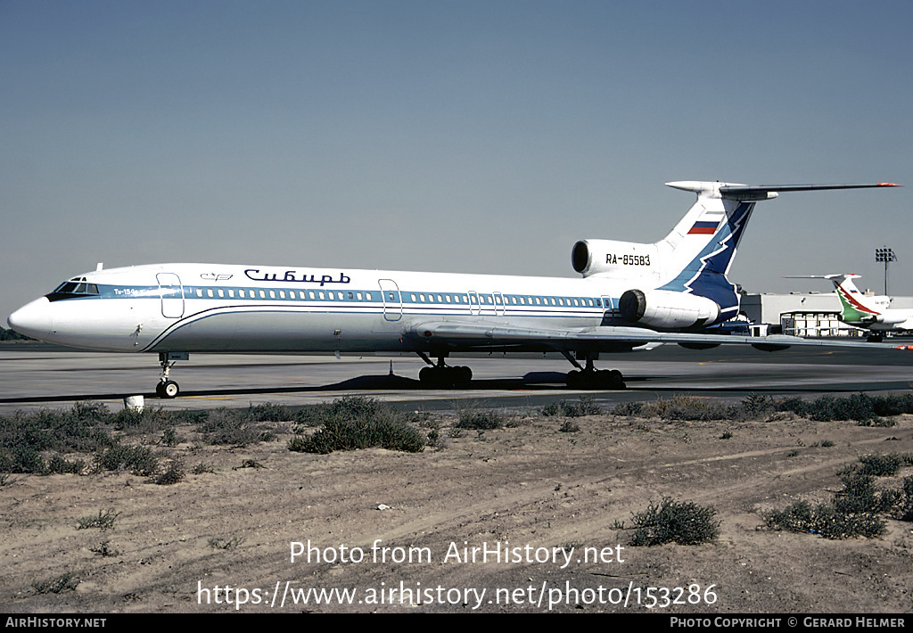 Aircraft Photo of RA-85583 | Tupolev Tu-154B-2 | Sibir - Siberia Airlines | AirHistory.net #153286