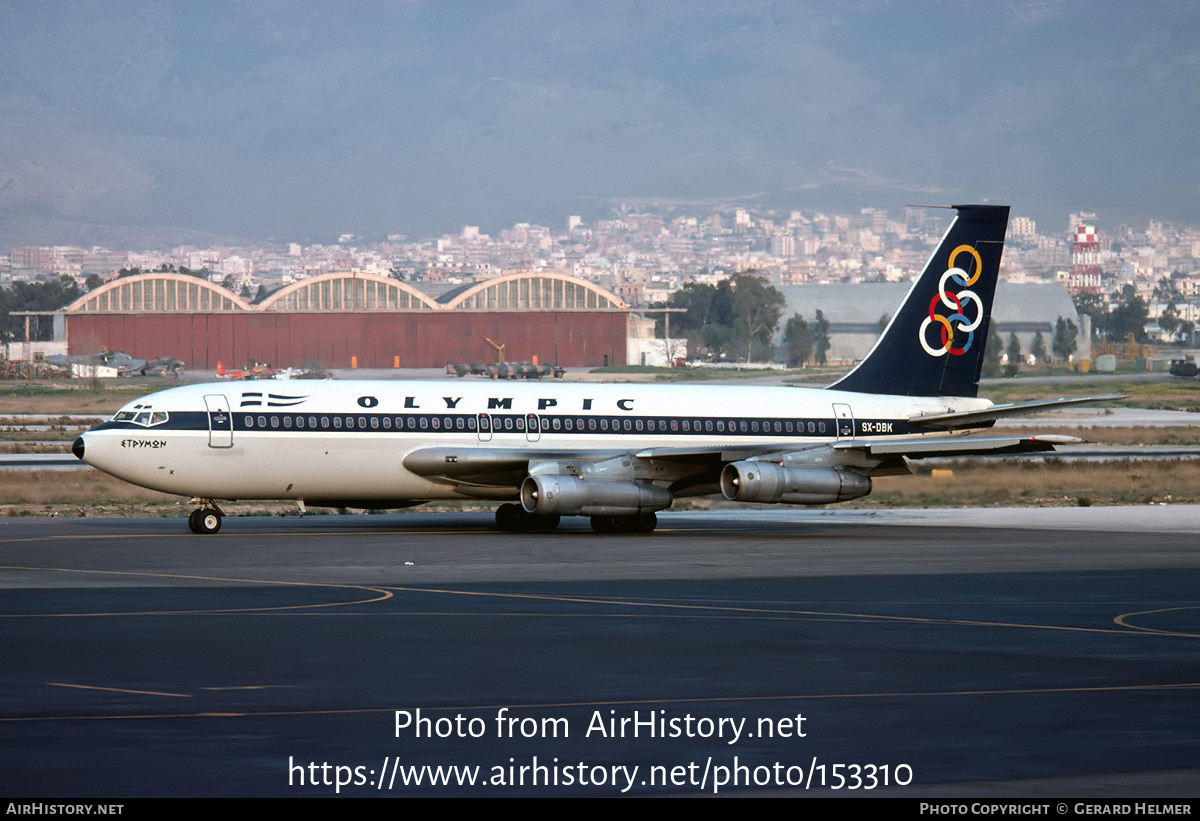 Aircraft Photo of SX-DBK | Boeing 720-051B | Olympic | AirHistory.net #153310