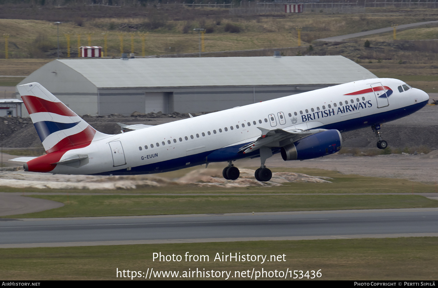 Aircraft Photo of G-EUUN | Airbus A320-232 | British Airways | AirHistory.net #153436