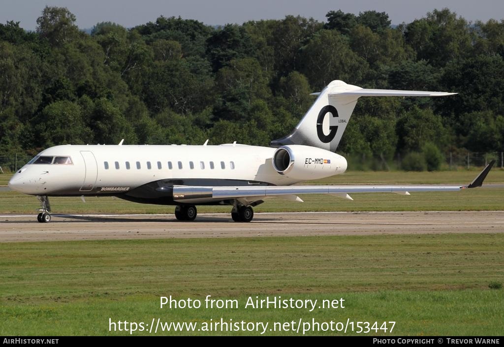 Aircraft Photo of EC-MMD | Bombardier Global Express XRS (BD-700-1A10) | AirHistory.net #153447