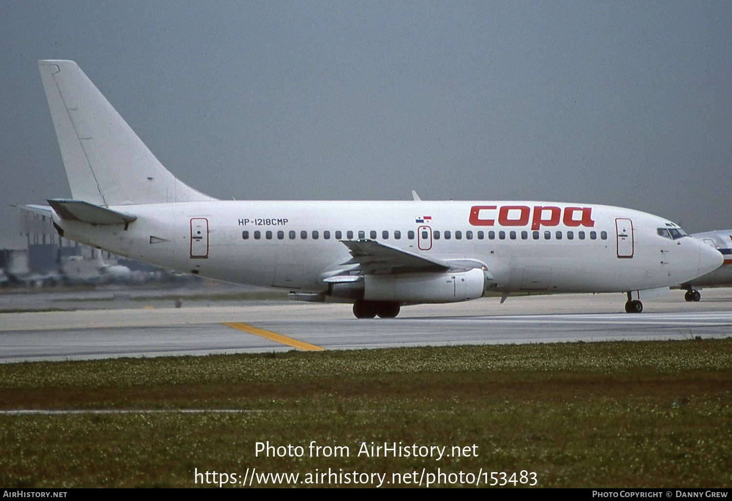 Aircraft Photo of HP-1218CMP | Boeing 737-275 | COPA Panama | AirHistory.net #153483