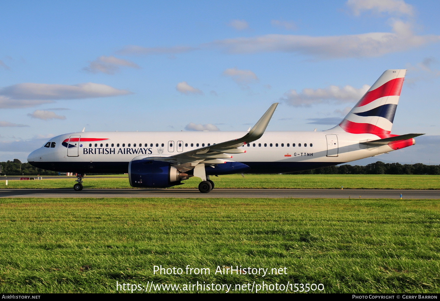 Aircraft Photo of G-TTNH | Airbus A320-251N | British Airways | AirHistory.net #153500