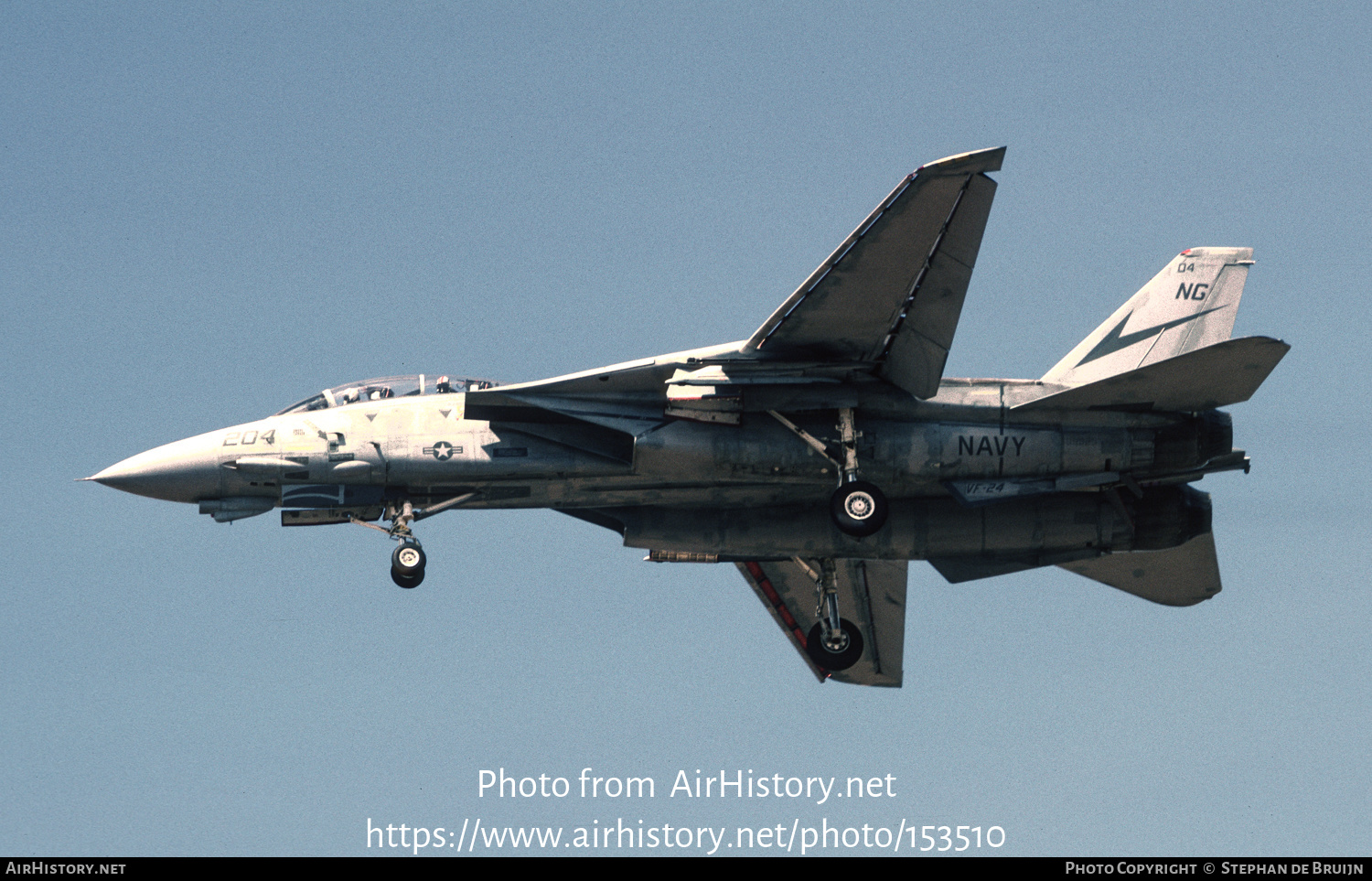 Aircraft Photo of 159625 | Grumman F-14A Tomcat | USA - Navy | AirHistory.net #153510