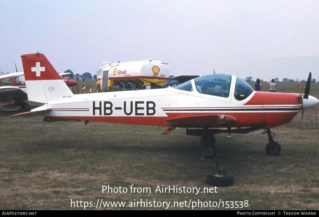 Aircraft Photo of HB-UEB | Bolkow BO-209 Monsun | AirHistory.net #153538