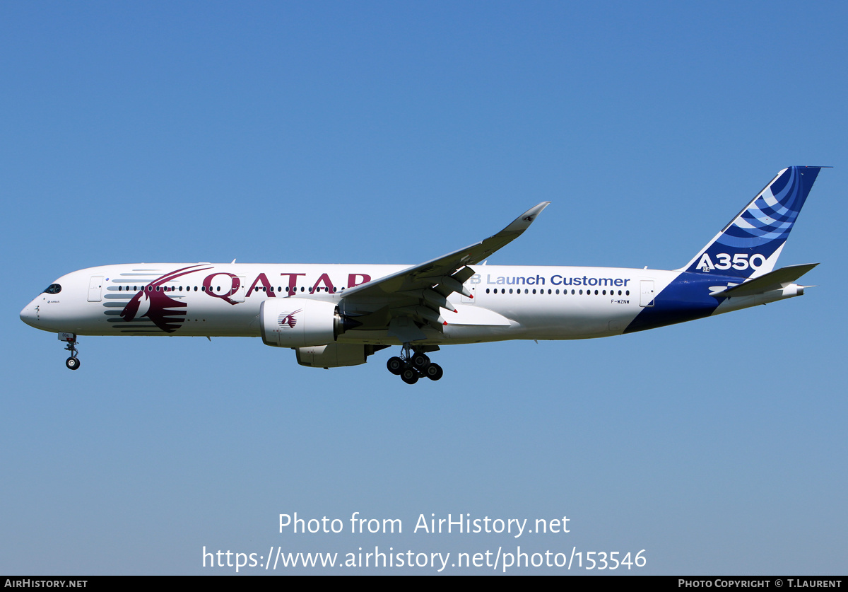 Aircraft Photo of F-WZNW | Airbus A350-941 | Airbus | AirHistory.net #153546