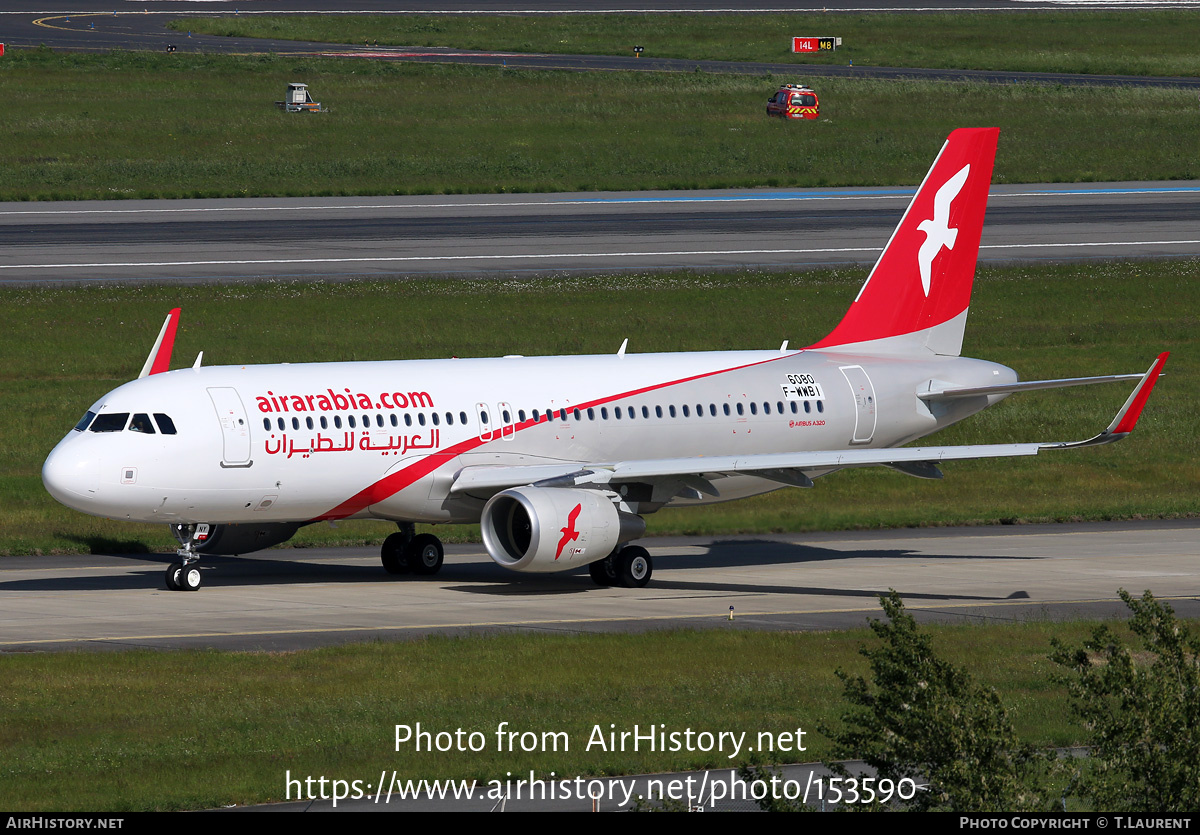 Aircraft Photo of F-WWBI | Airbus A320-214 | Air Arabia | AirHistory.net #153590