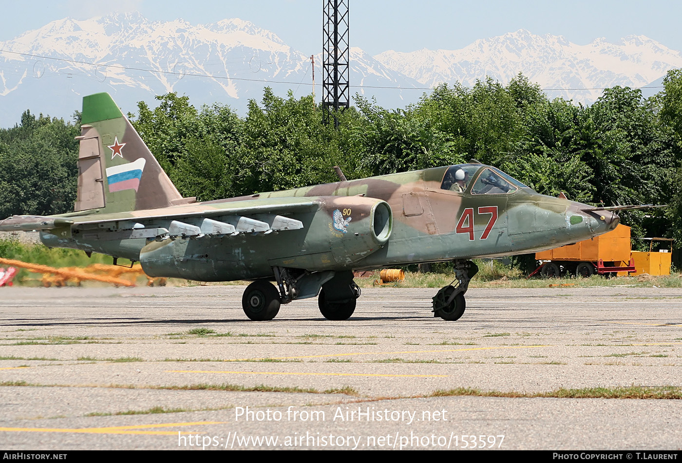 Aircraft Photo of 47 red | Sukhoi Su-25 | Russia - Air Force | AirHistory.net #153597