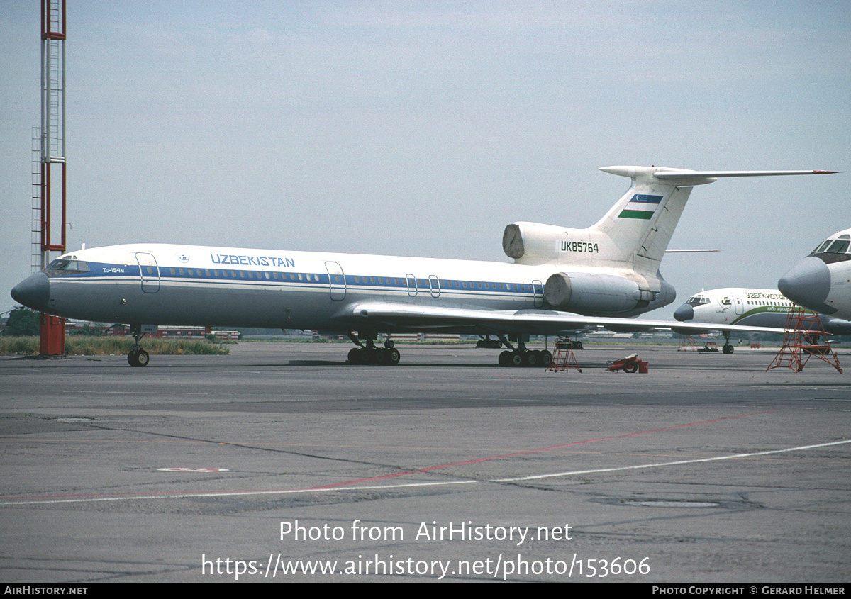 Aircraft Photo of UK-85764 | Tupolev Tu-154M | Uzbekistan Airways | AirHistory.net #153606