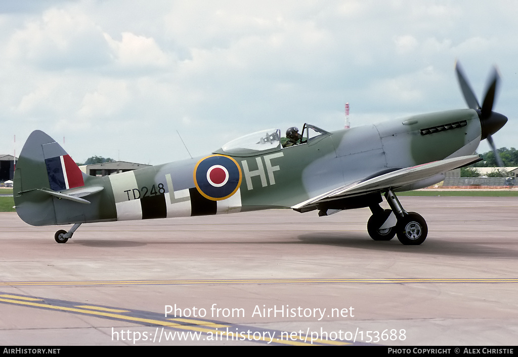 Aircraft Photo of G-OXVI / TD248 | Supermarine 361 Spitfire LF16E | UK - Air Force | AirHistory.net #153688