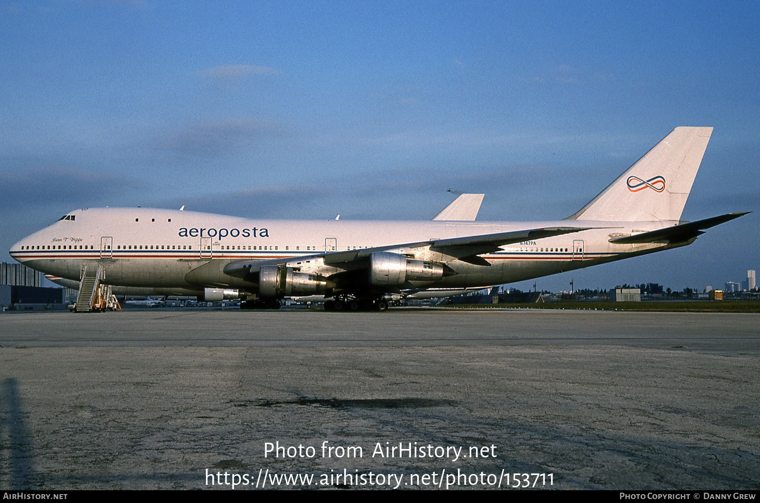 Aircraft Photo of N747PA | Boeing 747-121 | Aeroposta Argentina | AirHistory.net #153711