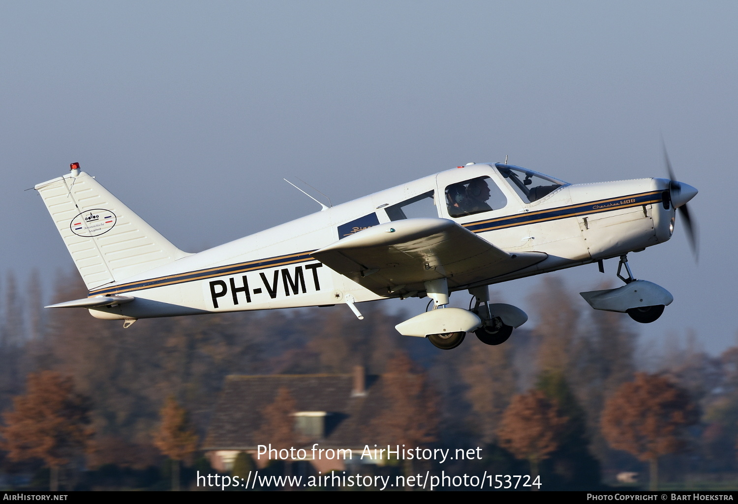 Aircraft Photo of PH-VMT | Piper PA-28-140 Cherokee B | Aeronautische Sociëteit | AirHistory.net #153724