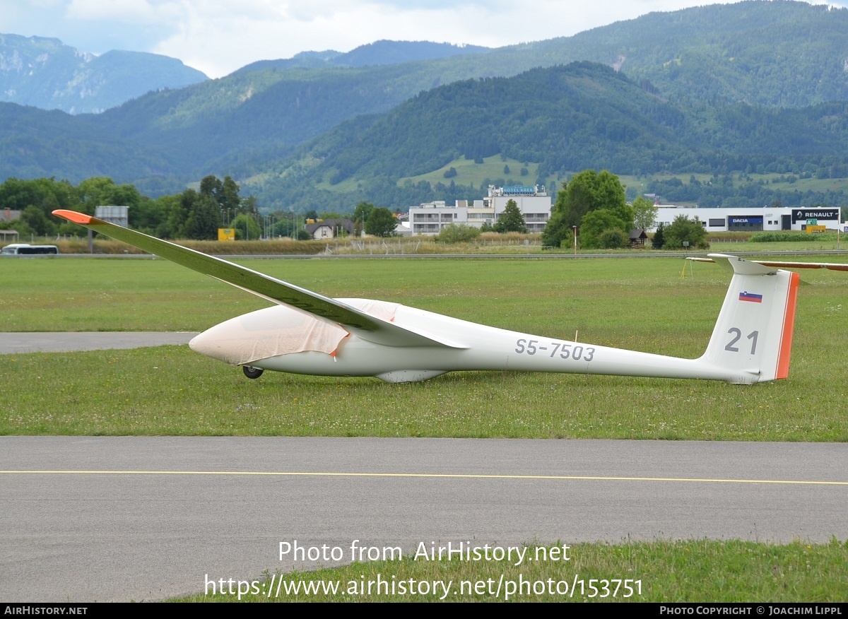 Aircraft Photo of S5-7503 | Schleicher ASK-21 | AirHistory.net #153751