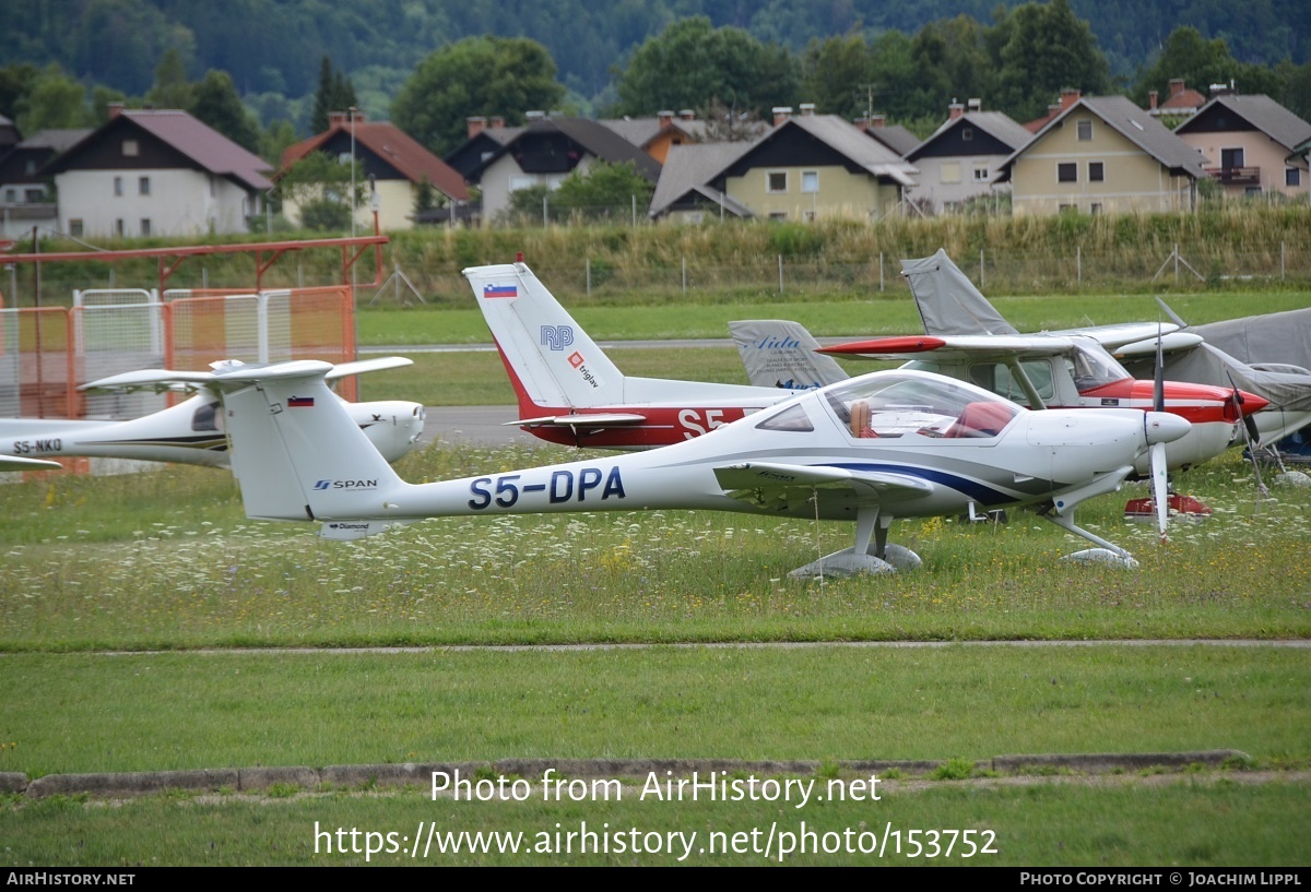 Aircraft Photo of S5-DPA | Diamond DV20 Katana | AirHistory.net #153752