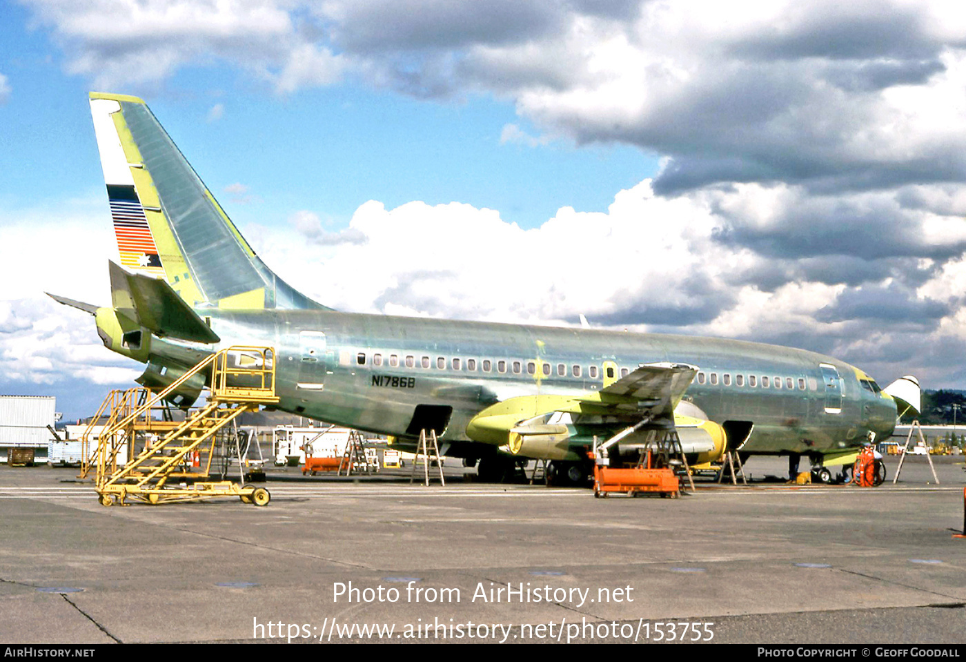 Aircraft Photo of N1786B | Boeing 737-277/Adv | AirHistory.net #153755