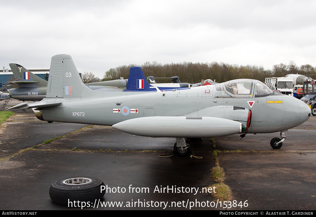 Aircraft Photo of XP672 | BAC 84 Jet Provost T4 | UK - Air Force | AirHistory.net #153846