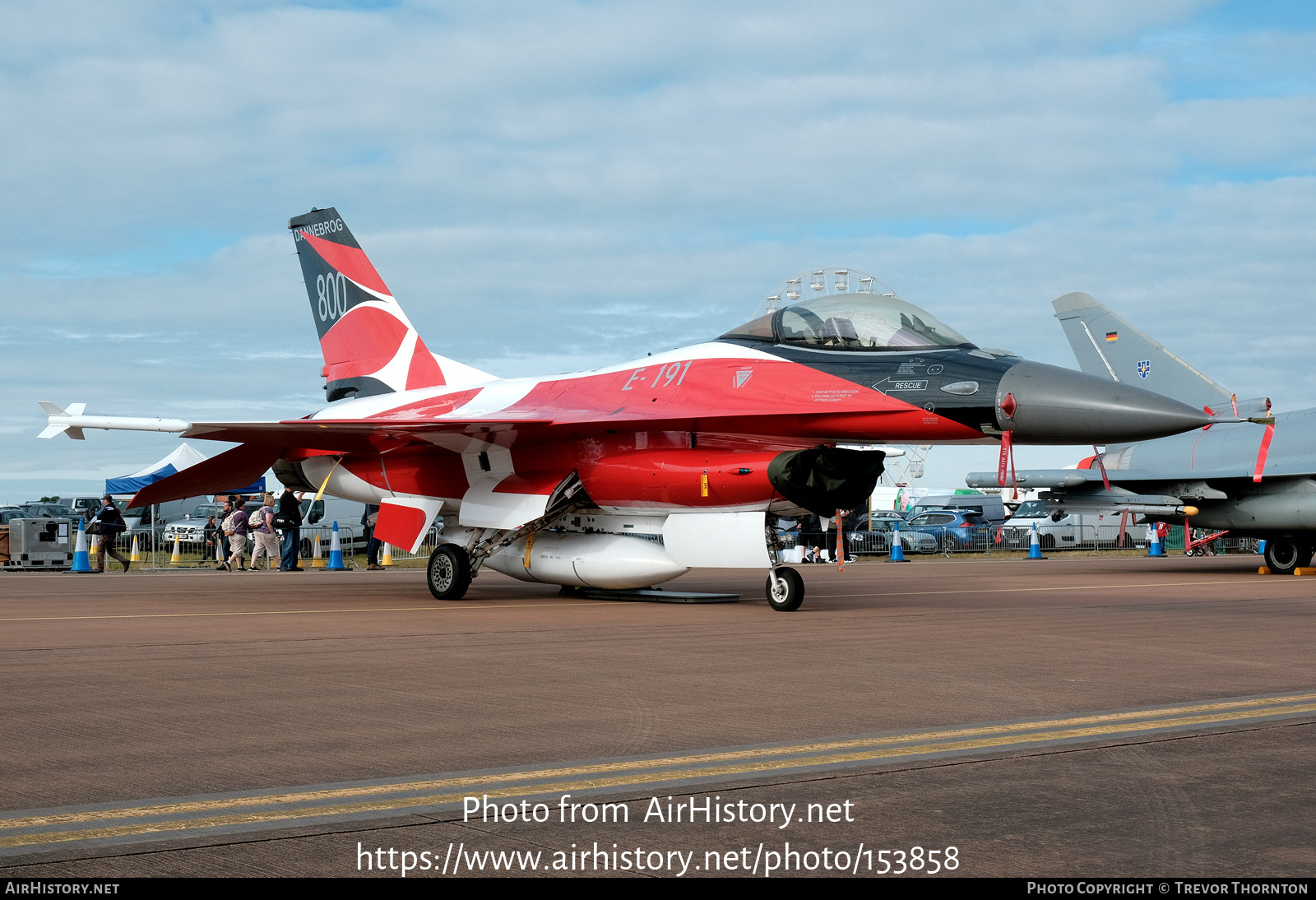 Aircraft Photo of E-191 | General Dynamics F-16AM Fighting Falcon | Denmark - Air Force | AirHistory.net #153858