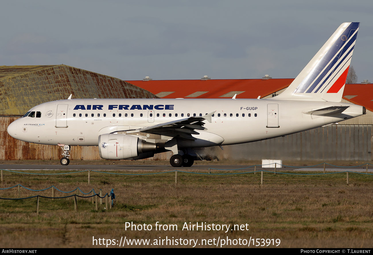 Aircraft Photo of F-GUGP | Airbus A318-111 | Air France | AirHistory.net #153919