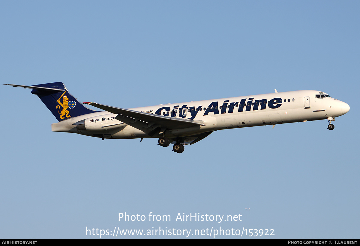 Aircraft Photo of SE-DMC | McDonnell Douglas MD-87 (DC-9-87) | City Airline | AirHistory.net #153922