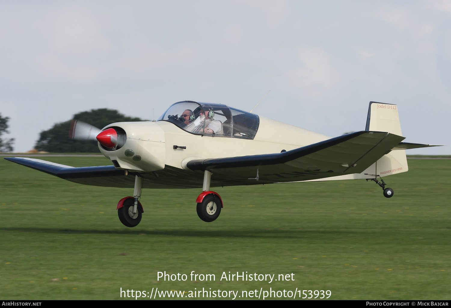 Aircraft Photo of G-AZHC | Jodel D-112 | AirHistory.net #153939