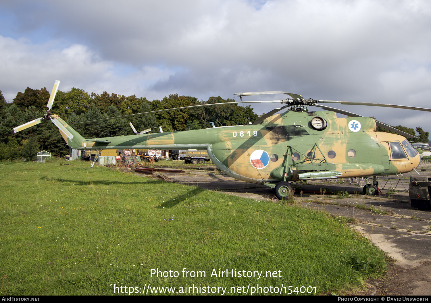 Aircraft Photo of 0818 | Mil Mi-8T | Czechoslovakia - Air Force | AirHistory.net #154001