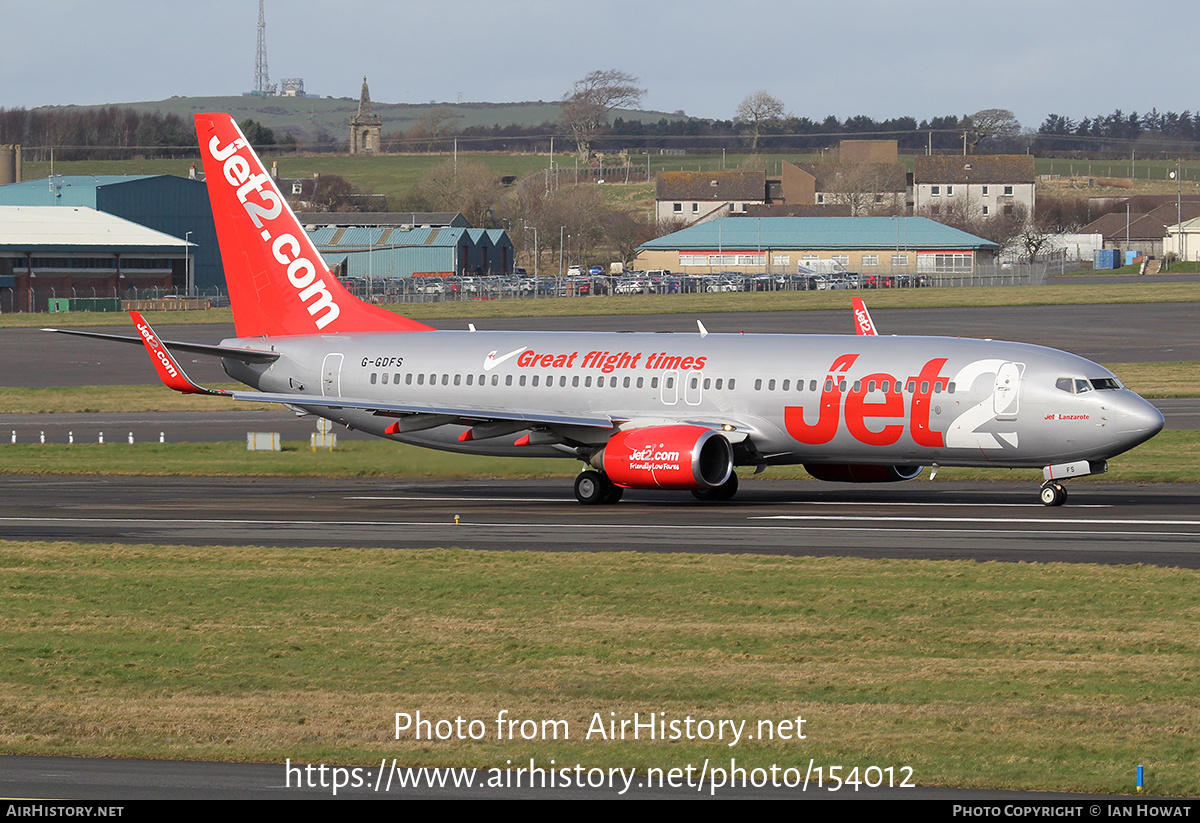 Aircraft Photo of G-GDFS | Boeing 737-86N | Jet2 | AirHistory.net #154012