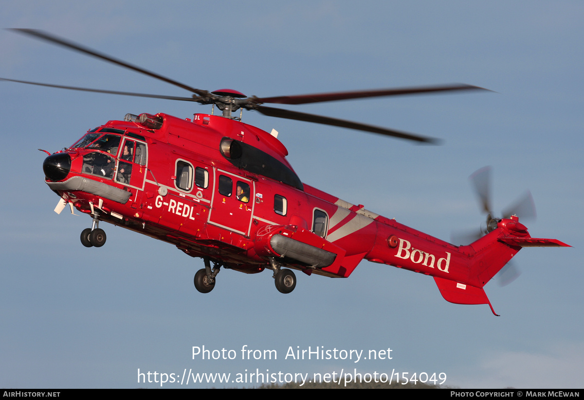 Aircraft Photo of G-REDL | Eurocopter AS-332L2 Super Puma Mk2 | Bond ...
