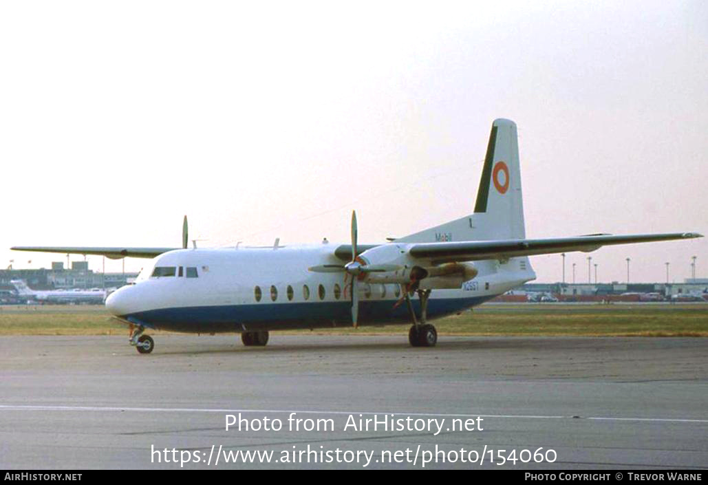 Aircraft Photo of N2657 | Fairchild Hiller FH-227E | Mobil Oil | AirHistory.net #154060