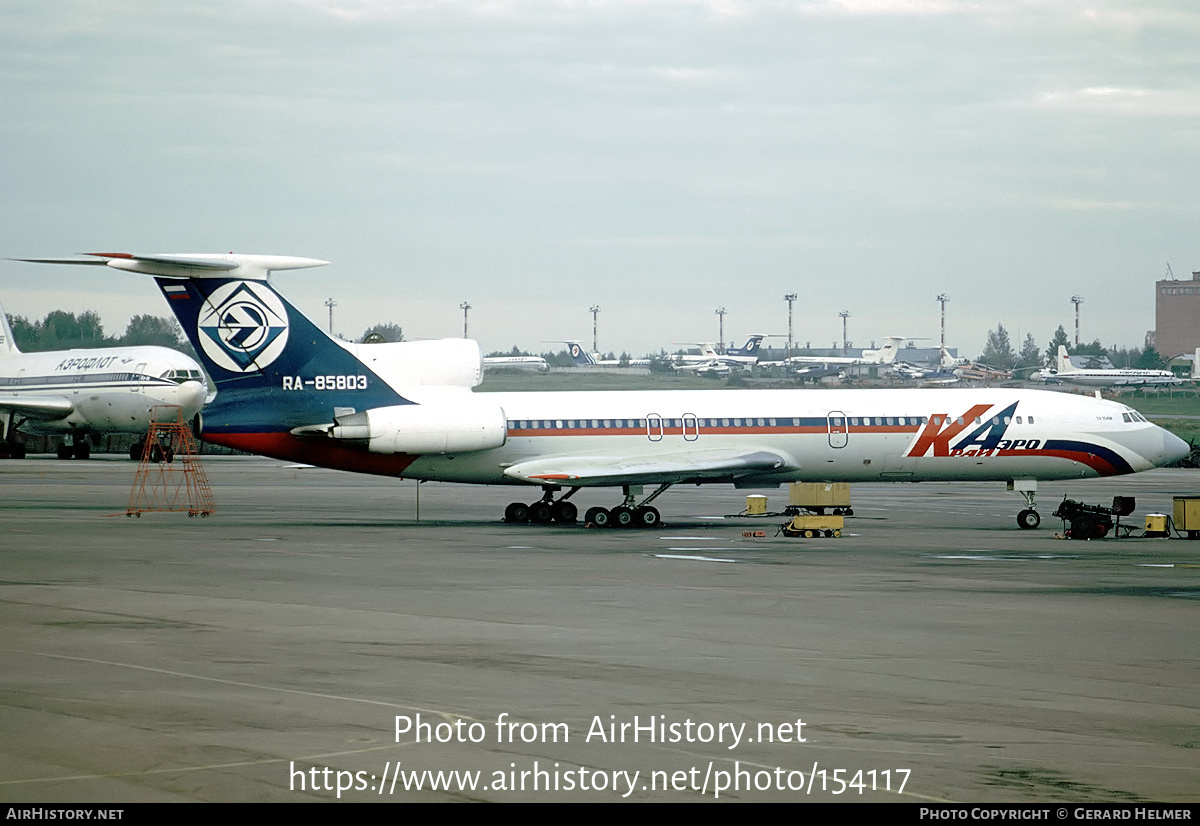 Aircraft Photo of RA-85803 | Tupolev Tu-154M | Krai Aero | AirHistory.net #154117