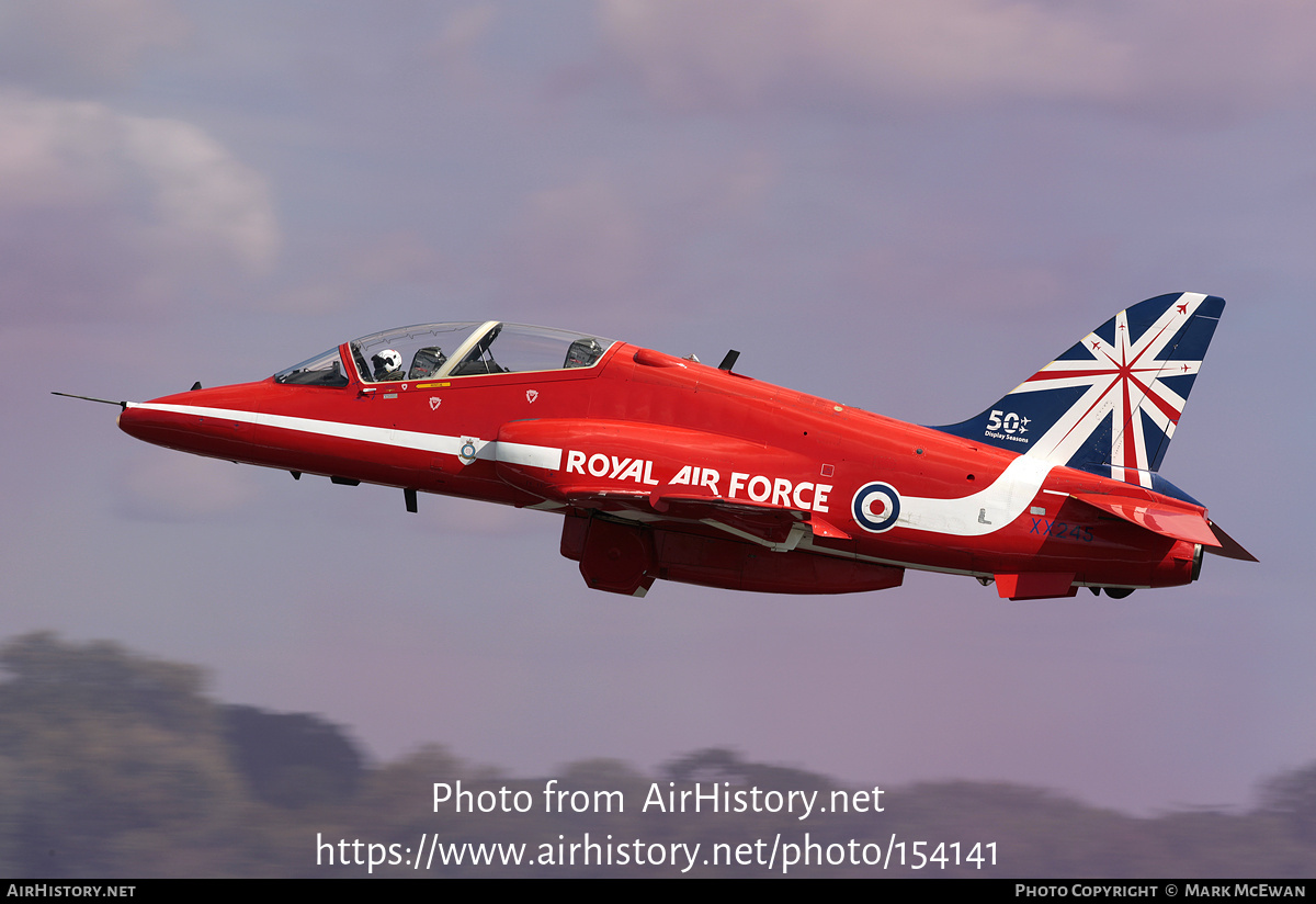 Aircraft Photo of XX245 | British Aerospace Hawk T.1 | UK - Air Force | AirHistory.net #154141