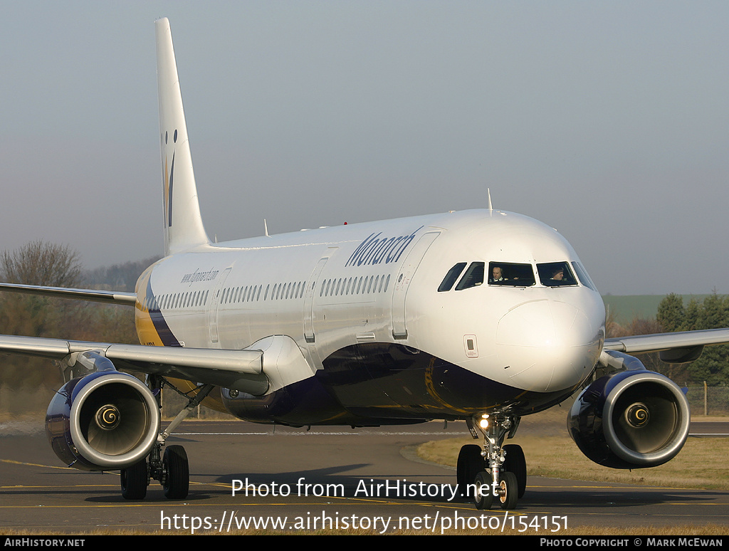 Aircraft Photo of G-OZBG | Airbus A321-231 | Monarch Airlines | AirHistory.net #154151