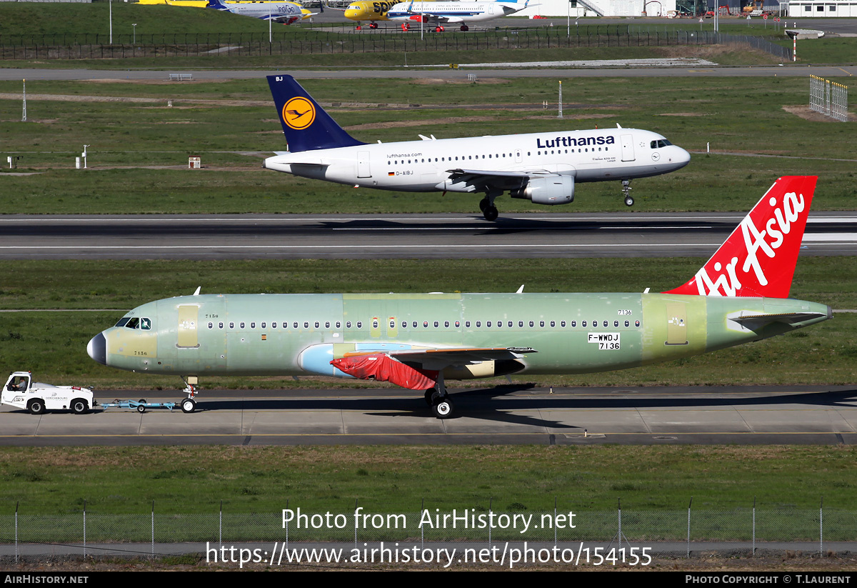 Aircraft Photo of F-WWDJ | Airbus A320-251N | AirAsia | AirHistory.net #154155