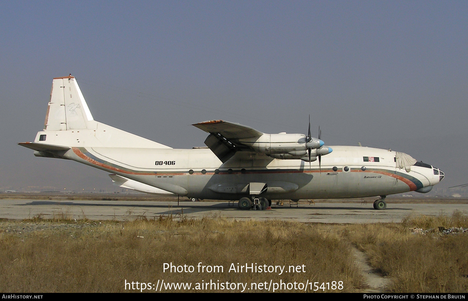 Aircraft Photo of 00406 / YA-PAA | Antonov An-12BK | Afghanistan - Air Force | AirHistory.net #154188