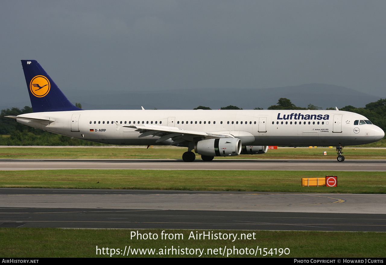 Aircraft Photo of D-AIRP | Airbus A321-131 | Lufthansa | AirHistory.net #154190