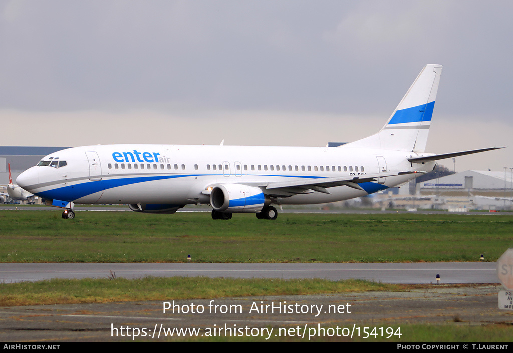 Aircraft Photo of SP-ENH | Boeing 737-405 | Enter Air | AirHistory.net #154194