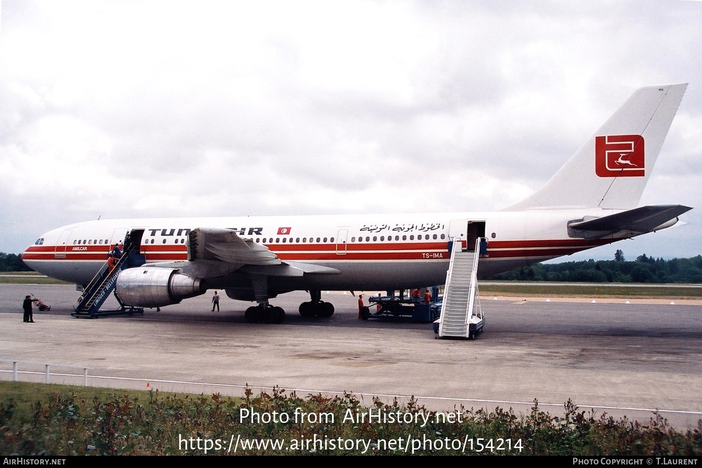 Aircraft Photo of TS-IMA | Airbus A300B4-203 | Tunis Air | AirHistory.net #154214