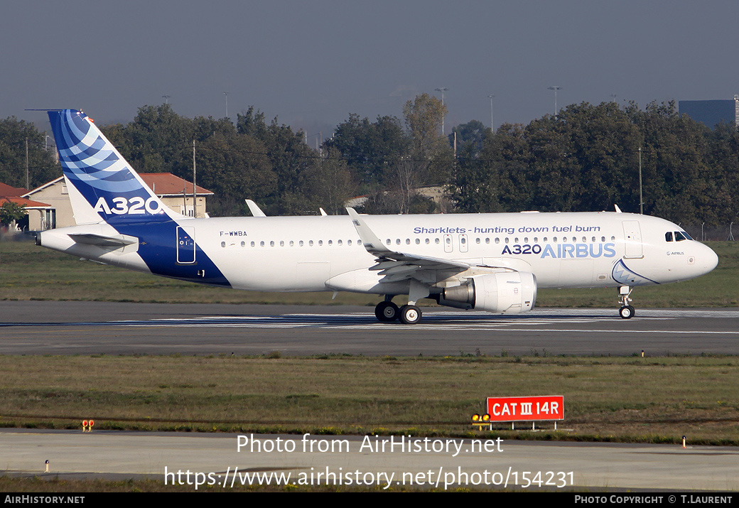 Aircraft Photo of F-WWBA | Airbus A320-211 | Airbus | AirHistory.net #154231